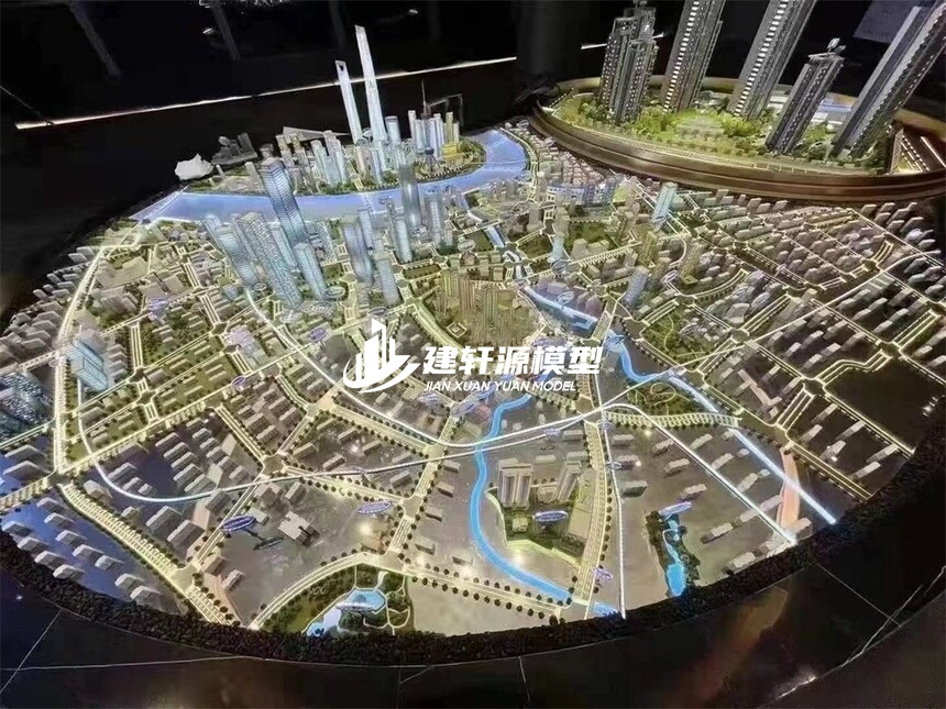 秦安规划模型制作