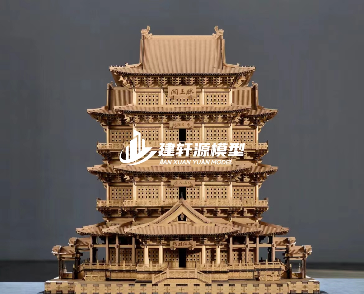 秦安古建木质模型制作