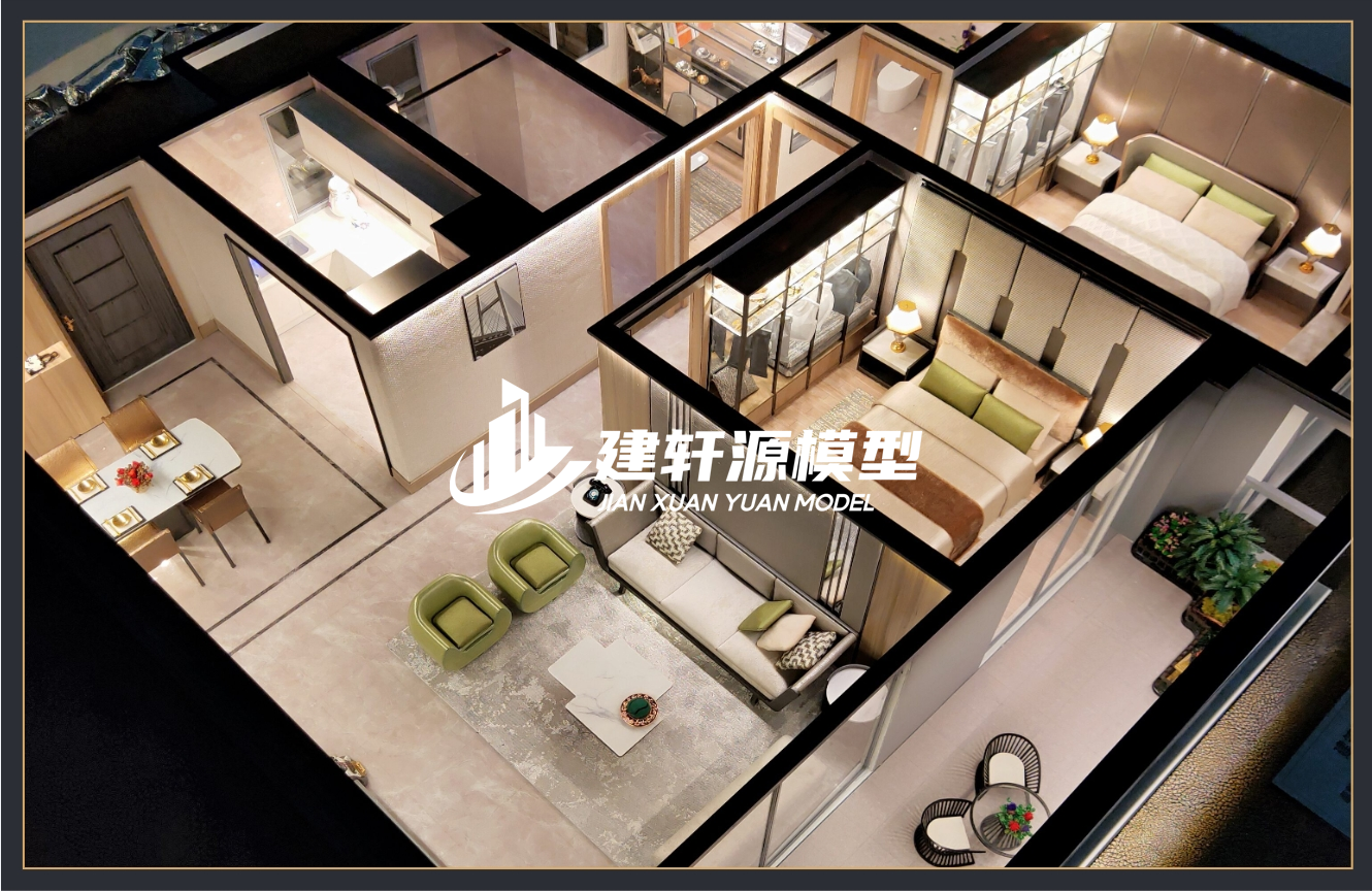 秦安户型模型制作