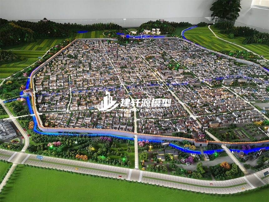 秦安城市规划模型