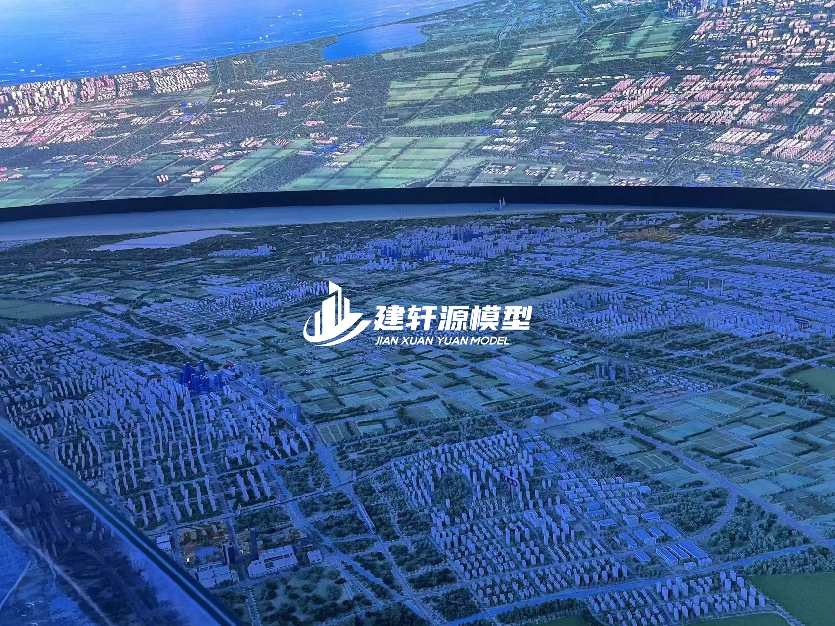 秦安城市规划模型制作