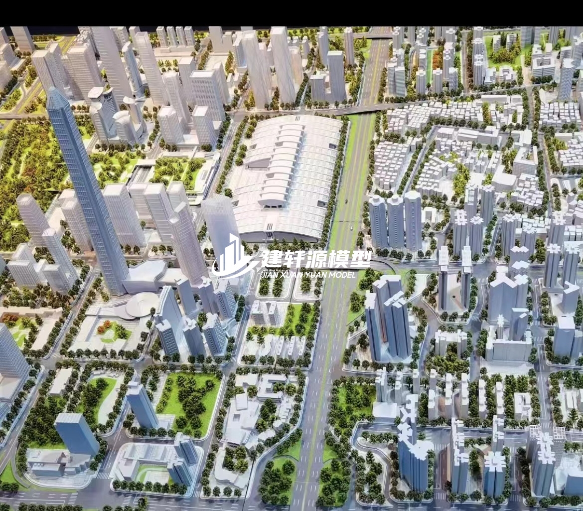 秦安城市规划模型