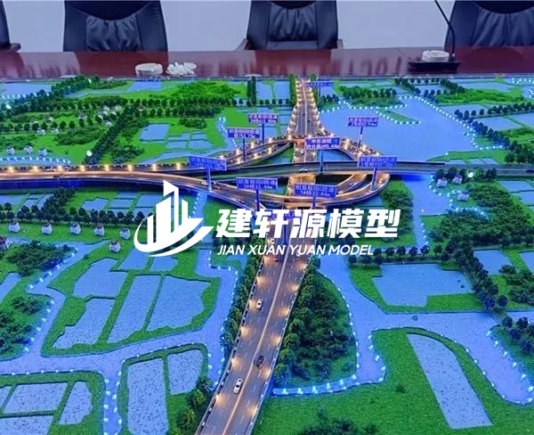 秦安高速公路沙盘定制