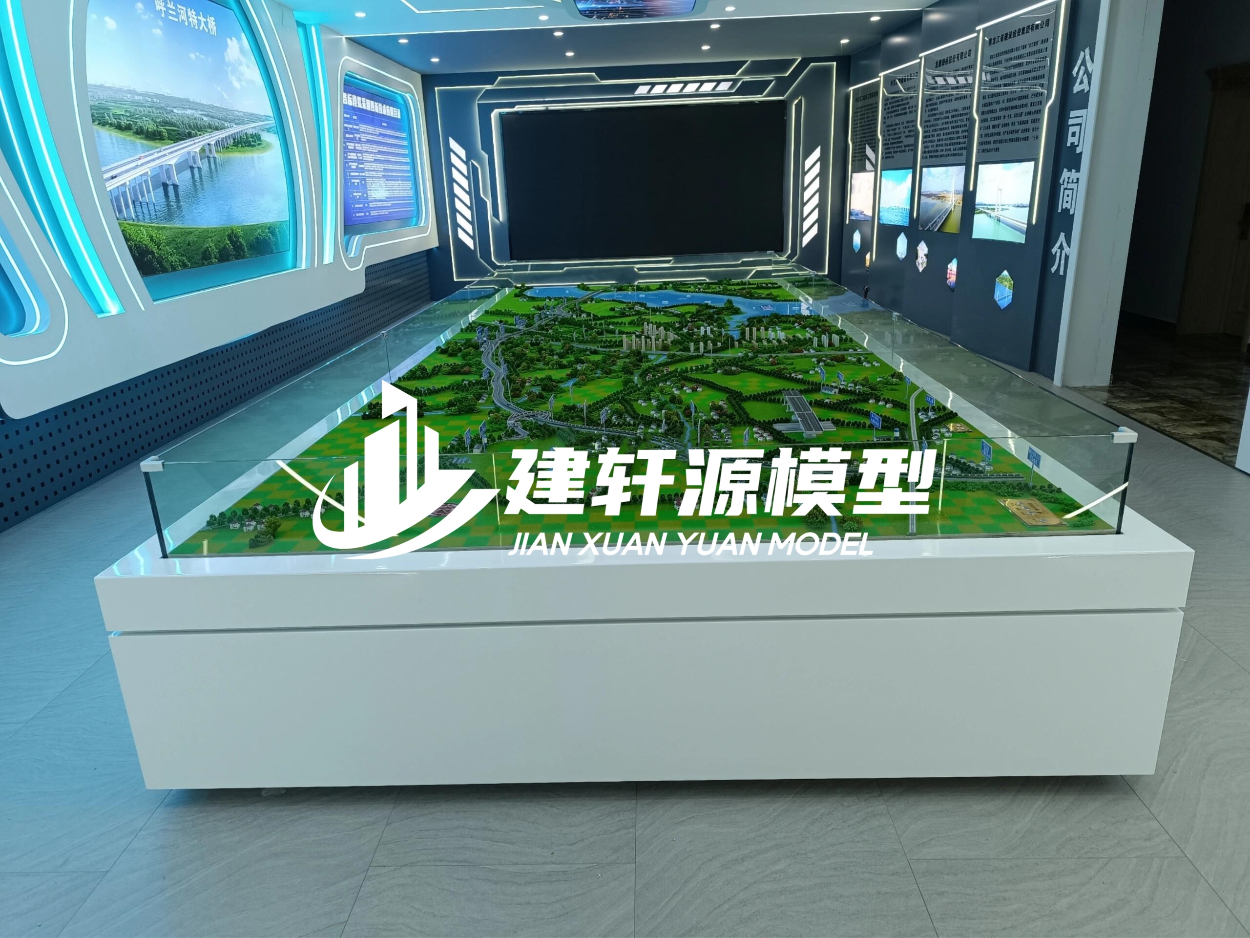 秦安高架桥道路模型设计